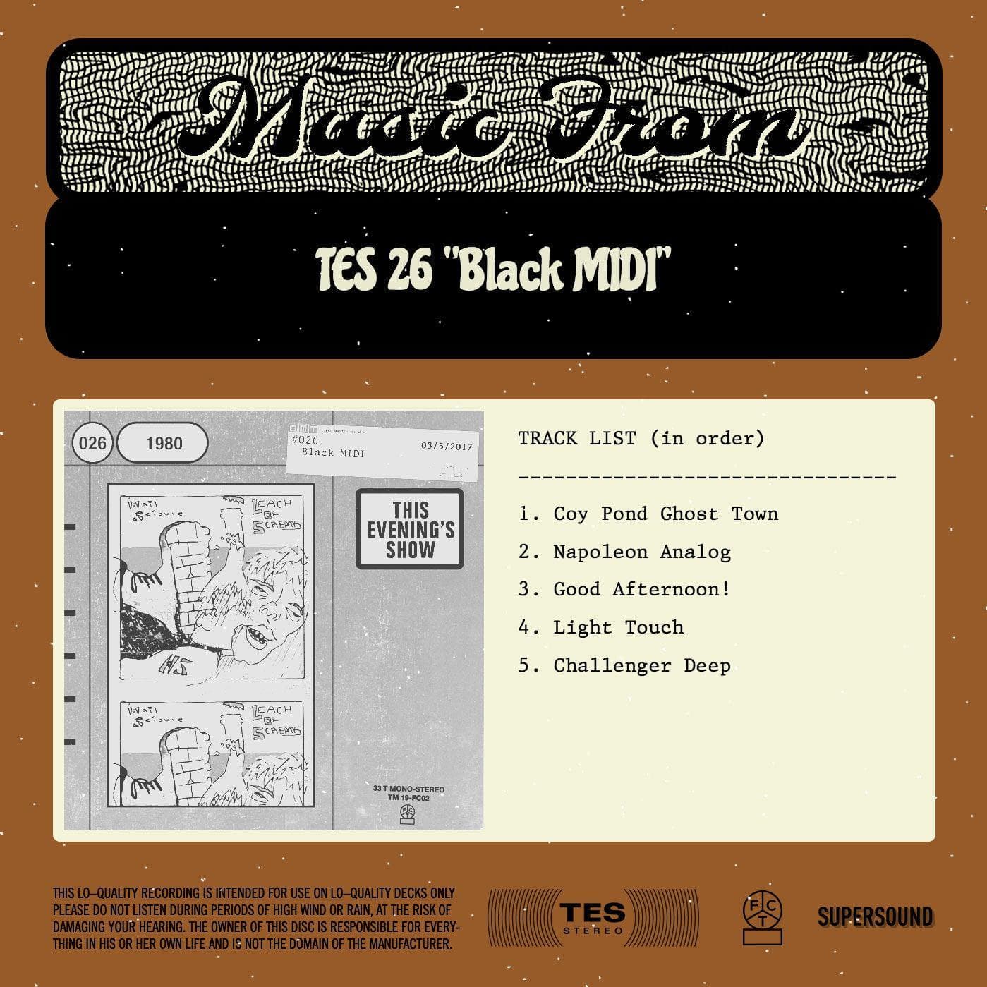 Music from TES 26: Black MIDI