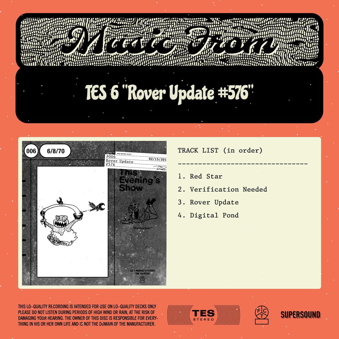 Music from TES 06: Rover Update on the Inverted Pyramid